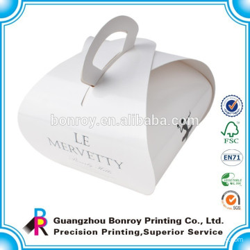 Top quality custom paper cake packaging